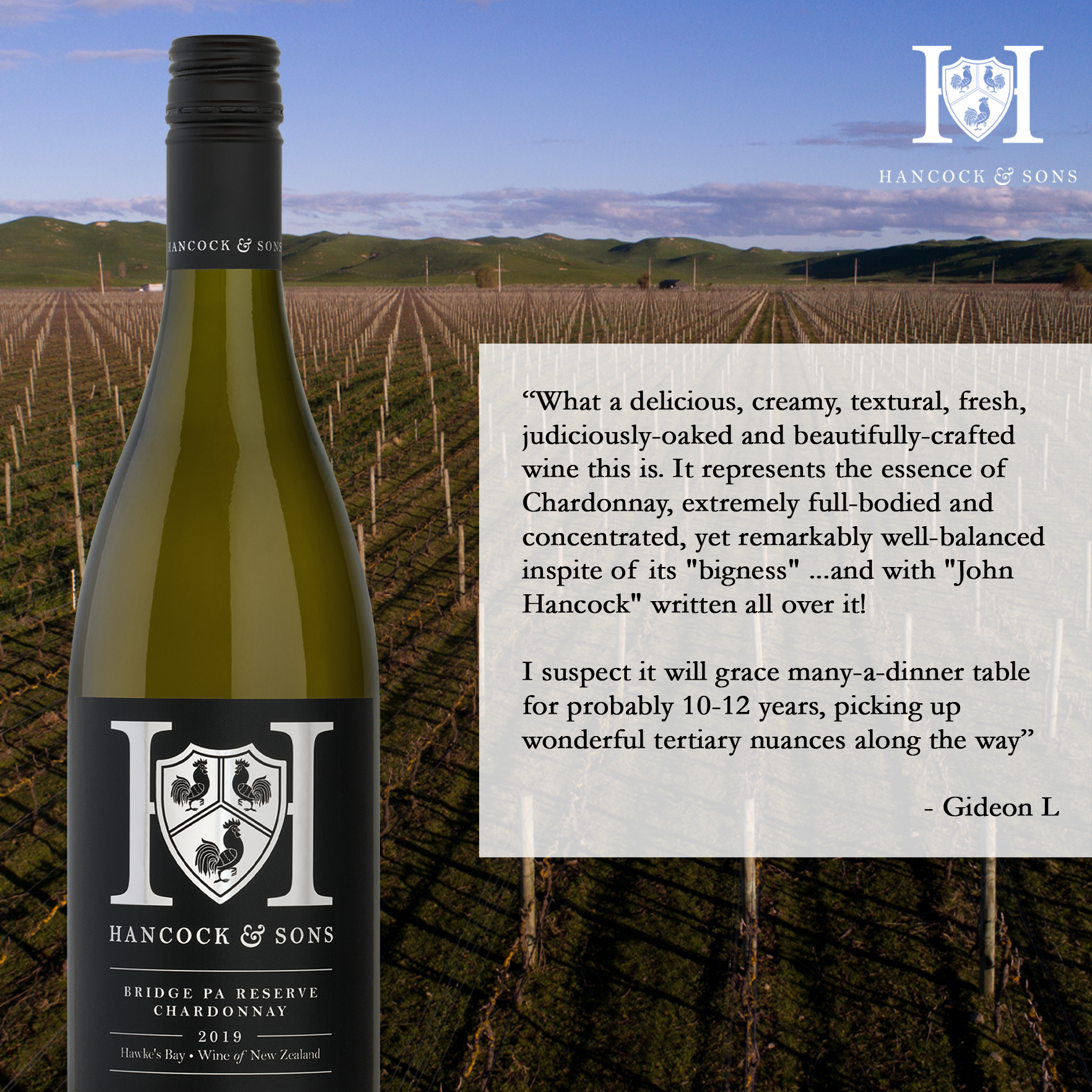 Consumer Review – 2019 Reserve Chardonnay
